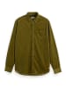 Scotch & Soda Cordhemd in Oliv