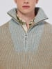 Scotch & Soda Sweter w kolorze beżowo-szarym