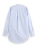 Scotch & Soda Blouse lichtblauw/wit