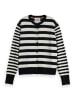 Scotch & Soda Vest zwart/wit