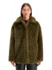 Scotch & Soda Teddyjacke in Dunkelgrün