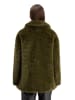 Scotch & Soda Teddyjacke in Dunkelgrün