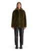 Scotch & Soda Teddyjacke in Dunkelgrün