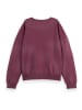 Scotch & Soda Sweatshirt in Bordeaux