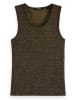 Scotch & Soda Top in Dunkelbraun