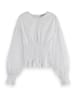 Scotch & Soda Bluse in Weiß