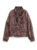 Scotch & Soda Bluzka w kolorze bordowo-białym