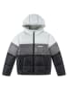 Levi's Kids Doorgestikte jas zwart/grijs/wit
