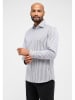 Eterna Blouse - modern fit - wit/grijs
