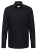 Eterna Koszula - Slim fit - w kolorze czarnym