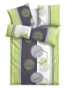 My Home Beddengoedset grijs/groen