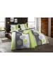 My Home Beddengoedset grijs/groen