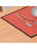 GAMUSI 4er-Set: Tischsets "Sabler" in Rot