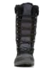 Kamik Leder-Winterstiefel "Snovalley 4" in Grau/ Schwarz