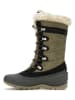 Kamik Leder-Winterstiefel "Snovalley 4" in Khaki/ Grau