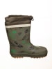 POM POM Gummistiefel in Khaki