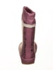 POM POM Gummistiefel in Rosa/ Schwarz