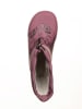 POM POM Gummistiefel in Rosa/ Schwarz