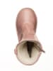 POM POM Leder-Stiefel in Rosa