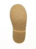 POM POM Leder-Stiefel in Lila