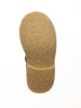 POM POM Leder-Stiefel in Lila