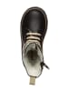 POM POM Leder-Boots in Schwarz