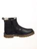 POM POM Leren boots zwart