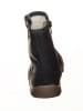 POM POM Leder-Boots in Schwarz