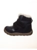 POM POM Leren barefootschoenen donkerblauw