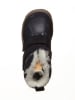 POM POM Leren barefootschoenen donkerblauw