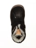 POM POM Leder-Barfußschuhe in Schwarz