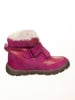 POM POM Leder-Barfußschuhe in Pink