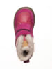 POM POM Leder-Barfußschuhe in Pink