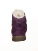 POM POM Leder-Barfußschuhe in Lila