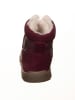 POM POM Leder-Barfußschuhe in Rot
