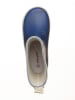 POM POM Gummistiefel in Blau/ Beige