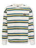 Only&Sons Sweatshirt "Andrew" crème/blauw/geel