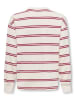 ONLY & SONS Junior Sweatshirt "Andrew" crème/rood