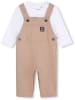 Timberland 2-delige outfit wit/beige