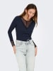 JDY Longsleeve in Dunkelblau