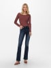 ONLY Dżinsy - Flare fit - w kolorze granatowym