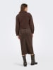 ONLY Blousejas donkerbruin/zwart