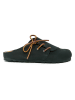 Mandel Leder-Clogs "Ester" in Schwarz