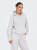 ONLY Hoodie lichtgrijs