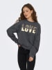 ONLY Sweatshirt antraciet
