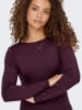 ONLY Longsleeve auberginekleurig