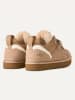 UGG Leder-Sneakers "Lowmel" in Hellbraun/ Creme