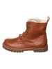 kmins Leder-Boots in Hellbraun