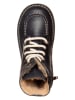 kmins Leren boots zwart
