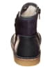 kmins Leren winterboots donkerblauw